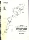 Register of Emigrants from the Western Isles of Scotland to the Eastern Townships of Quebec
